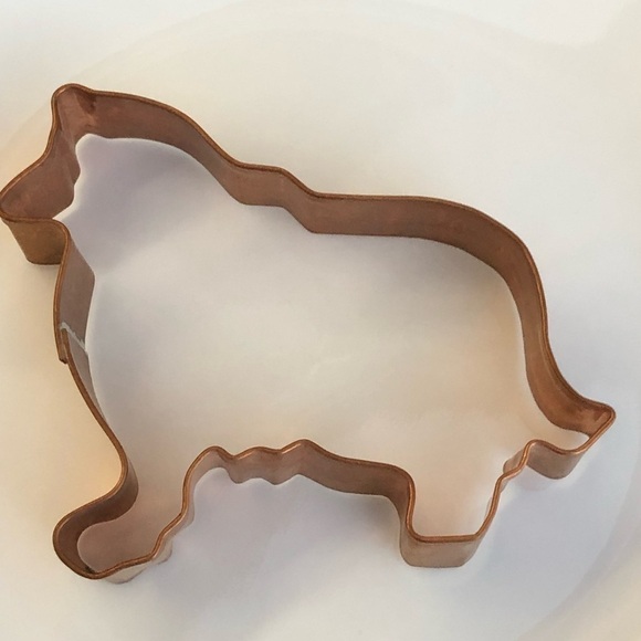 Vintage Martha By Mail Copper Dog Cookie Cutters Set - Picture 9 of 16